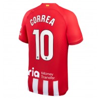 Atletico Madrid Angel Correa #10 Replica Home Shirt 2023-24 Short Sleeve